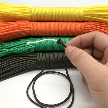 100M Dia 2mm One Stand Cores Paracord For Survival Αλεξίπτωτο Κορδόνι Κορδόνι Κάμπινγκ Αναρρίχηση Σχοινί Πεζοπορία Κοσμήματα Κατασκευή Χονδρικής