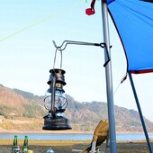 Από ανοξείδωτο ατσάλι ελαφριά βάση στήριξης γάντζοι Φορητό κοντάρι σκηνής κρεμάστρα λάμπα κυνηγιού Κρεμάστρα φαναριών ψαρέματος Εργαλεία υπαίθριου κάμπινγκ