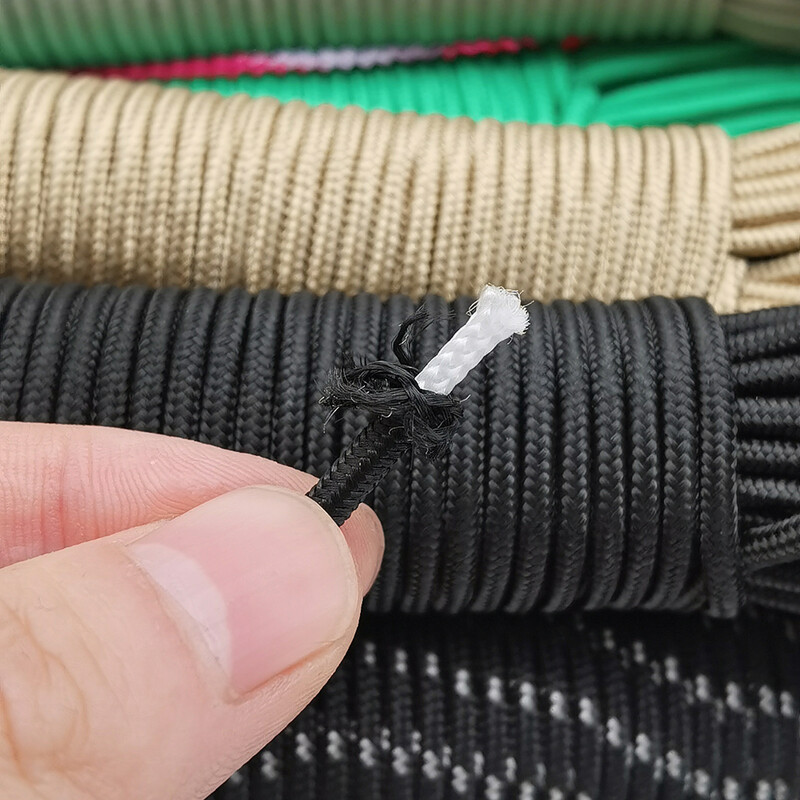 100ft 3mm Paracord Snur Snur Parașuta Snur Drumeții Camping Cornerie tactică Brățară Accesorii Brățară One Core