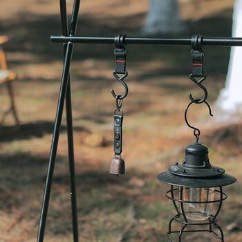 Ρετρό στυλ Camping Bell Hook Design Μικρό μενταγιόν Ζώα κατοικίδια προμήθειες Αξεσουάρ κάμπινγκ Μόδα για διακόσμηση ατμόσφαιρας