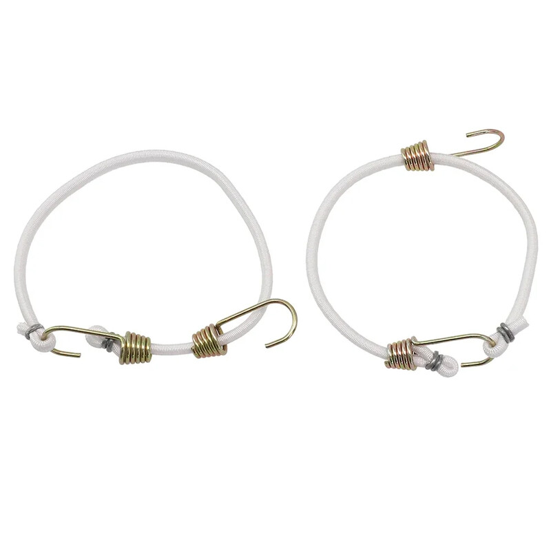 30 cm lano elastické bungee šnúry rybárske turistické zväzky odolné poľovnícke latexové balenie 10 náhradných praktických