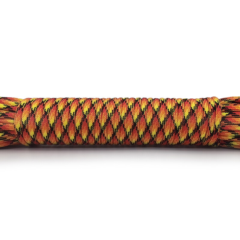 Νέα χρώματα Υψηλής ποιότητας Paracord 550 Rope Type III 9 Stand 100FT Paracord Cord Rope Kit Survival Χονδρικό για πεζοπορία σε κάμπινγκ