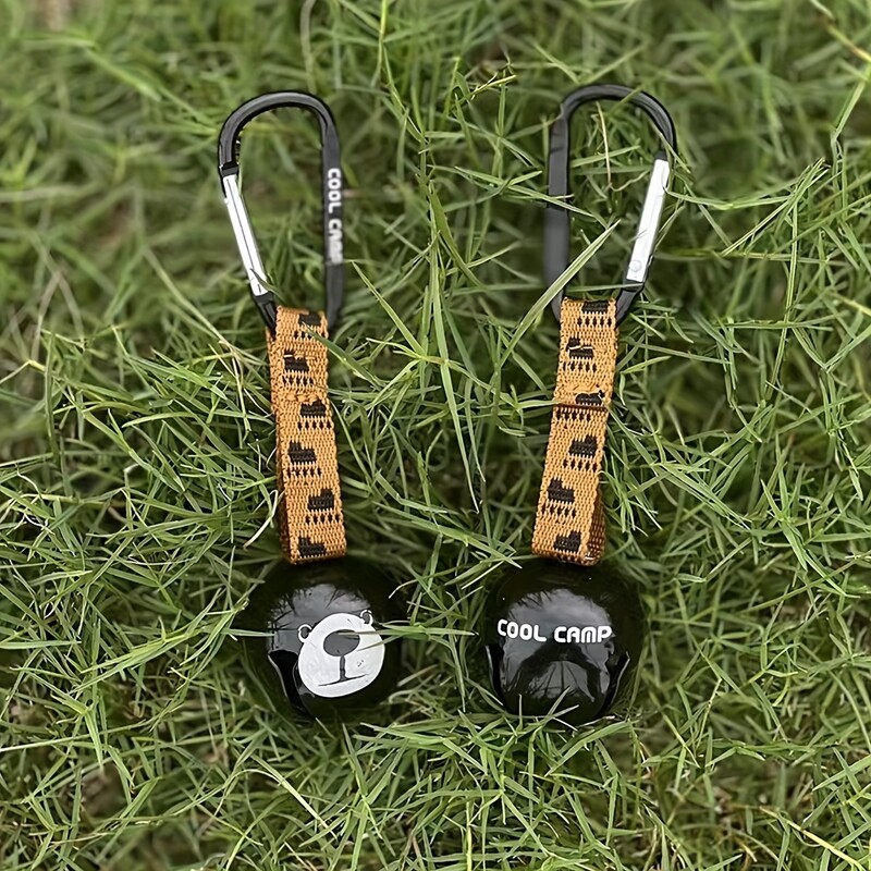 Clopoței de vânt de camping în aer liber Rucsacuri de drumeție clopote atârnate brelocuri decorative ambientale pandantive mici