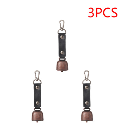3/2/1PCS Κρεμαστό μενταγιόν σκηνής κάμπινγκ Little Bear Bell Chimes Εξαιρετικά ελαφριά ατμόσφαιρα Διακοσμητικό πάρτι αυτοκινήτου Παράθυρο ρετρό χαριτωμένο μενταγιόν