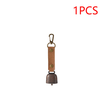 3/2/1PCS Κρεμαστό μενταγιόν σκηνής κάμπινγκ Little Bear Bell Chimes Εξαιρετικά ελαφριά ατμόσφαιρα Διακοσμητικό πάρτι αυτοκινήτου Παράθυρο ρετρό χαριτωμένο μενταγιόν