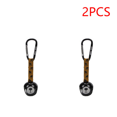 3/2/1PCS Κρεμαστό μενταγιόν σκηνής κάμπινγκ Little Bear Bell Chimes Εξαιρετικά ελαφριά ατμόσφαιρα Διακοσμητικό πάρτι αυτοκινήτου Παράθυρο ρετρό χαριτωμένο μενταγιόν