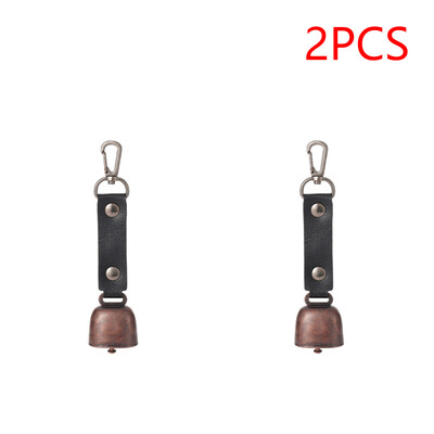 3/2/1PCS Κρεμαστό μενταγιόν σκηνής κάμπινγκ Little Bear Bell Chimes Εξαιρετικά ελαφριά ατμόσφαιρα Διακοσμητικό πάρτι αυτοκινήτου Παράθυρο ρετρό χαριτωμένο μενταγιόν