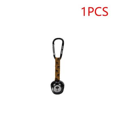 3/2/1PCS Κρεμαστό μενταγιόν σκηνής κάμπινγκ Little Bear Bell Chimes Εξαιρετικά ελαφριά ατμόσφαιρα Διακοσμητικό πάρτι αυτοκινήτου Παράθυρο ρετρό χαριτωμένο μενταγιόν
