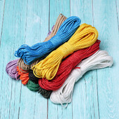 Διάμετρος 3mm Paracord 550 Σχοινί 5/10/20 μέτρα μήκος Paracord Cord Tent Σχοινιά Κιτ επιβίωσης για πεζοπορία Camping 10 Χρώματα