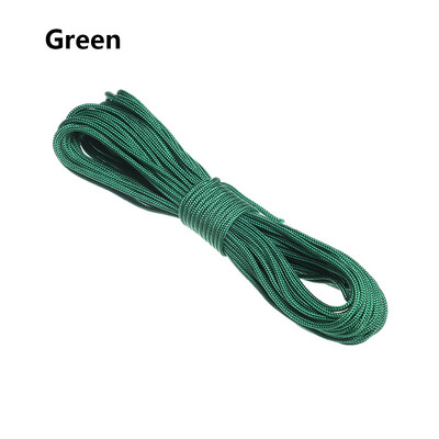 Διάμετρος 3mm Paracord 550 Σχοινί 5/10/20 μέτρα μήκος Paracord Cord Tent Σχοινιά Κιτ επιβίωσης για πεζοπορία Camping 10 Χρώματα