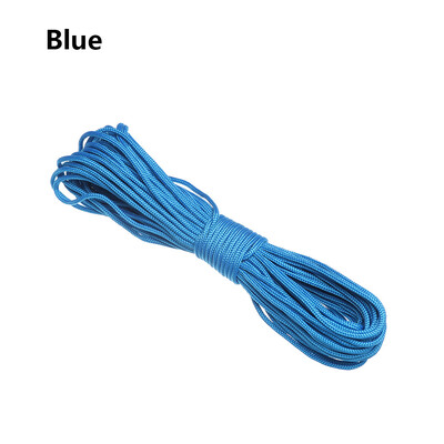 Διάμετρος 3mm Paracord 550 Σχοινί 5/10/20 μέτρα μήκος Paracord Cord Tent Σχοινιά Κιτ επιβίωσης για πεζοπορία Camping 10 Χρώματα