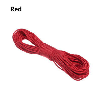 Διάμετρος 3mm Paracord 550 Σχοινί 5/10/20 μέτρα μήκος Paracord Cord Tent Σχοινιά Κιτ επιβίωσης για πεζοπορία Camping 10 Χρώματα