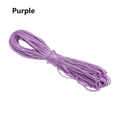 Διάμετρος 3mm Paracord 550 Σχοινί 5/10/20 μέτρα μήκος Paracord Cord Tent Σχοινιά Κιτ επιβίωσης για πεζοπορία Camping 10 Χρώματα