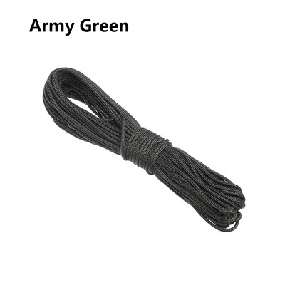 Διάμετρος 3mm Paracord 550 Σχοινί 5/10/20 μέτρα μήκος Paracord Cord Tent Σχοινιά Κιτ επιβίωσης για πεζοπορία Camping 10 Χρώματα