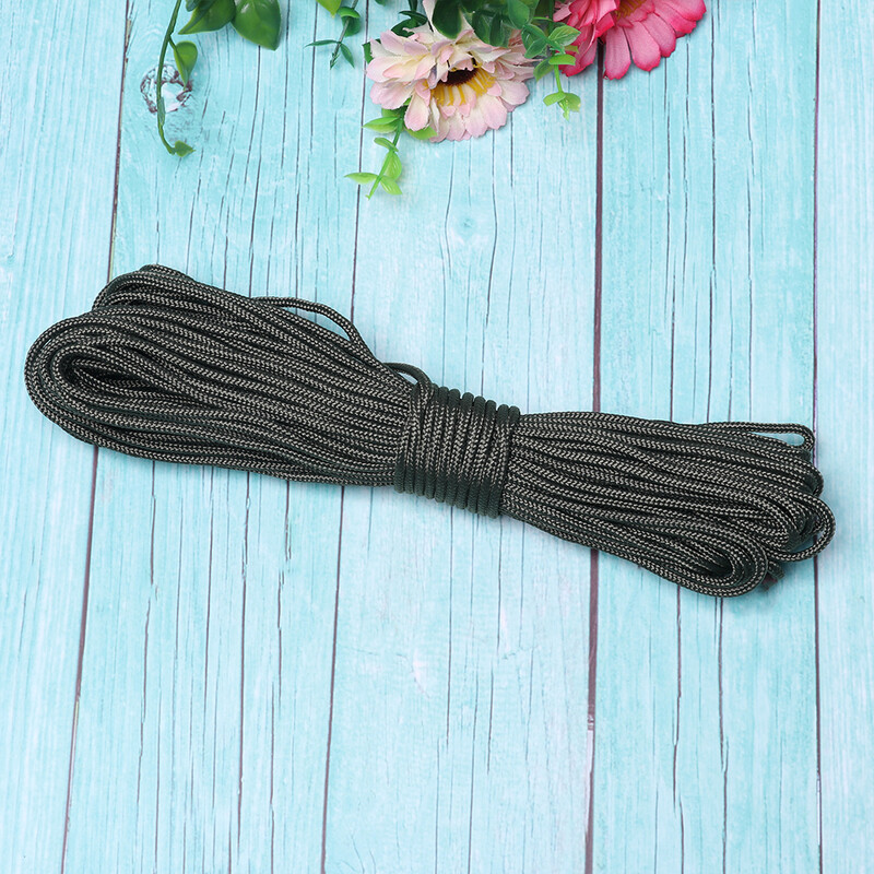 Διάμετρος 3mm Paracord 550 Σχοινί 5/10/20 μέτρα μήκος Paracord Cord Tent Σχοινιά Κιτ επιβίωσης για πεζοπορία Camping 10 Χρώματα