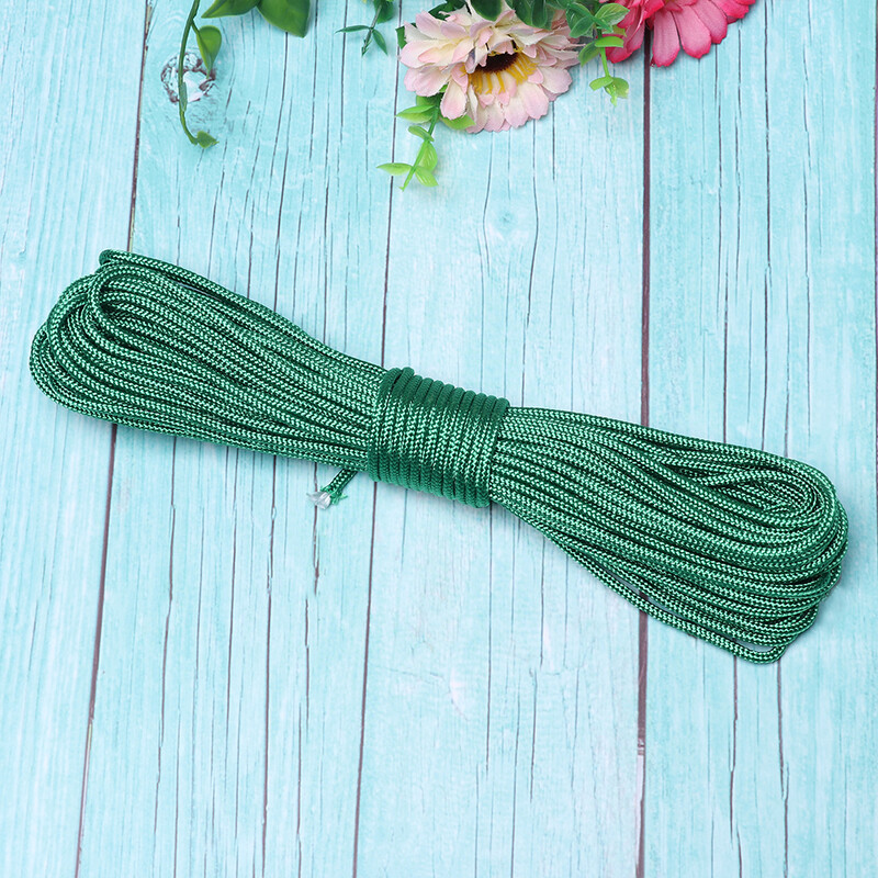 Διάμετρος 3mm Paracord 550 Σχοινί 5/10/20 μέτρα μήκος Paracord Cord Tent Σχοινιά Κιτ επιβίωσης για πεζοπορία Camping 10 Χρώματα