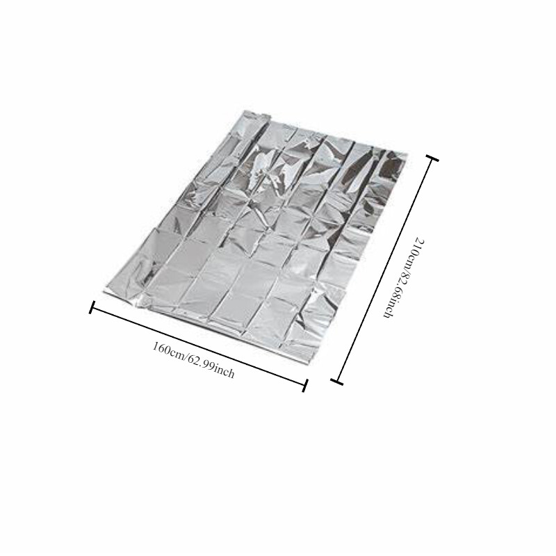 3 kom vanjske izolacijske deke za hitne slučajeve, izolacijske deke od aluminijske folije, pribor za kampiranje za preživljavanje na otvorenom