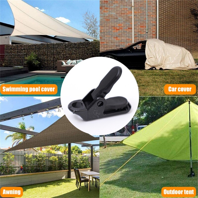 10/20 gab Markīzes Skavas Brezenta Skavas Snap Pakaramie Telts kempings Izdzīvošanas Pievilkšanas rīks Brezenta saspraudes roktura āķis āra nometnes pārgājienam