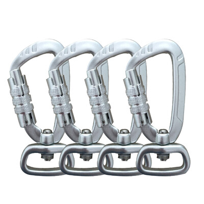 4KN 360° rotirajući spinner karabiner zakretna karabinerska kopča Kuka za povodac za kućne ljubimce Mali karabiner s automatskim zaključavanjem Viseća kopča