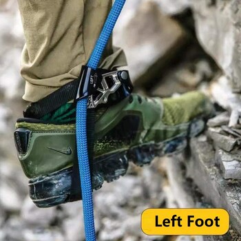 Скално катерене Foot Ascender Right Left Foot Ascend SRT Алпинизъм Безопасност на открито Защитно оборудване