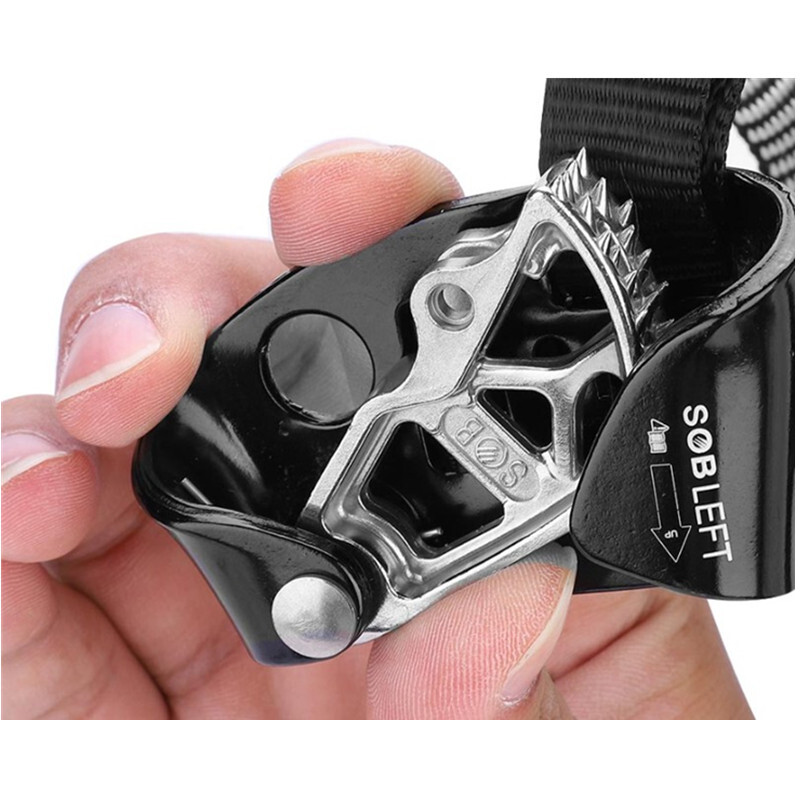 Sziklamászó láb Ascender jobb bal láb Ascend SRT hegymászó kültéri biztonsági védőfelszerelés