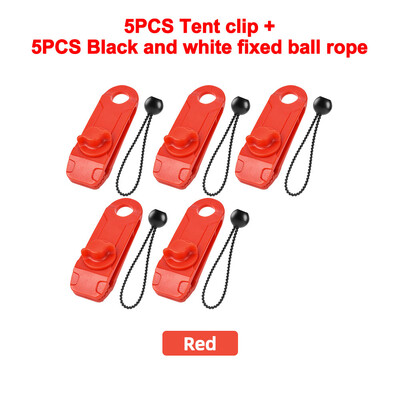 5/8/10GAB Telts nojumes klipsis Āra vēja virve Atkārtoti lietojamas skavas Markīzes Brezents Sprādze Kempings Alpīnisma Nojumes Aksesuāri