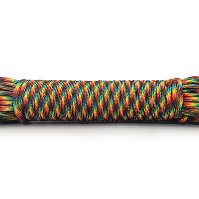 New Color Dia 4 MM 31 μέτρα 9 Βάση Πυρήνες Paracord Αλεξίπτωτο Κορδόνι Κορδόνι Σκηνής Σχοινί Σκηνής για Πεζοπορία Κάμπινγκ Ρούχα DIY Βραχιόλι