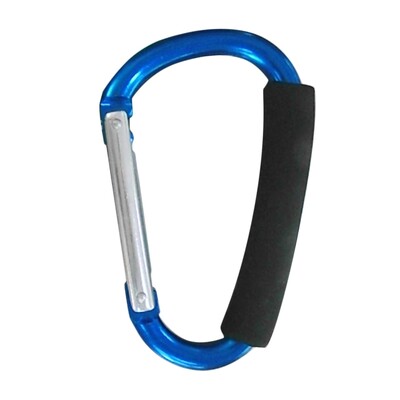 Lagani prijenosni veliki D karabin, mekani karabiner za planinarenje, kampiranje, putovanja, nosač cipela s valjkom