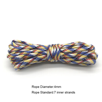 550 Paracord Parachute Cord Lanyard Tent Rope Guyline Mil Spec Type III 7 Strand 50FT 100FT for πεζοπορία κάμπινγκ