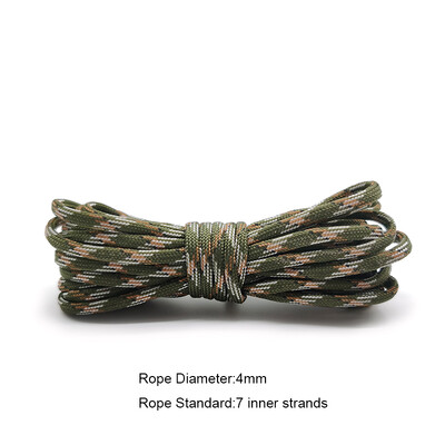 550 Paracord Parachute Cord Lanyard Tent Rope Guyline Mil Spec Type III 7 Strand 50FT 100FT for πεζοπορία κάμπινγκ