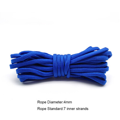 550 Paracord Parachute Cord Lanyard Tent Rope Guyline Mil Spec Type III 7 Strand 50FT 100FT for πεζοπορία κάμπινγκ