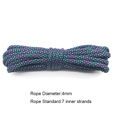 550 Paracord Parachute Cord Lanyard Tent Rope Guyline Mil Spec Type III 7 Strand 50FT 100FT for πεζοπορία κάμπινγκ