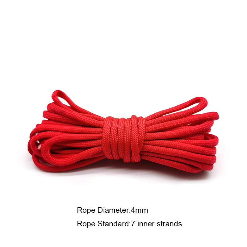 550 Paracord Parachute Cord Lanyard Tent Rope Guyline Mil Spec Type III 7 Strand 50FT 100FT for πεζοπορία κάμπινγκ