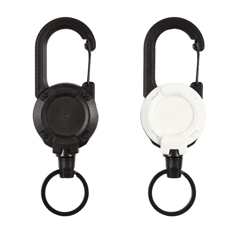 ΝΕΑ αναδιπλούμενα εμβλήματα έλξης βαρέως τύπου ID Καραμπίνερ Μπρελόκ Μπρελόκ Βάση κλειδιού Μπρελόκ εξωτερικού χώρου που συγκρατεί πολλαπλά εργαλεία