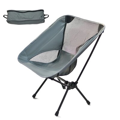 Vonkajšia skladacia stolička, ľahká na prenášanie, kempingové náradie, skladacia cestovná pikniková stolička na rybolov, voľný čas na pláži