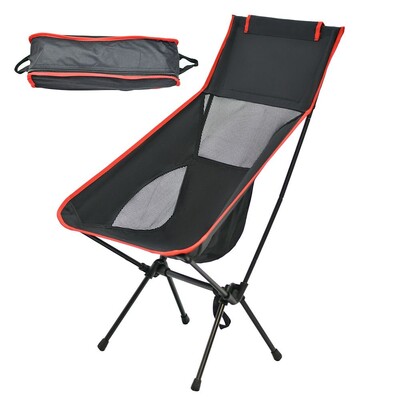 Vonkajšia skladacia stolička, ľahká na prenášanie, kempingové náradie, skladacia cestovná pikniková stolička na rybolov, voľný čas na pláži