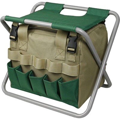 Hot Organizer Gardening Tote Bag Lawn Yard Bag Green Storage Bag Carrier Capacity Gardening Tool Kit