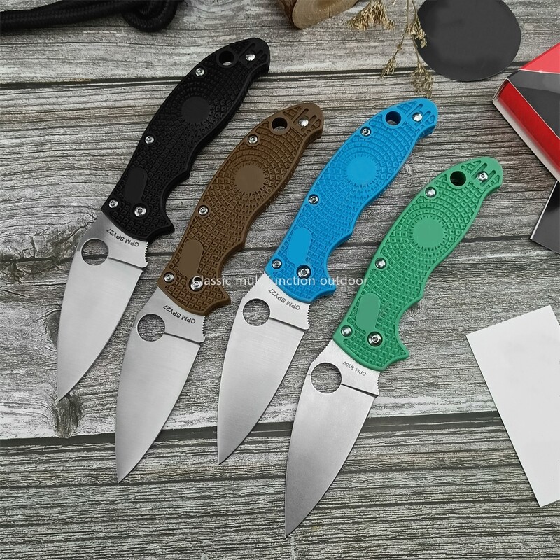 Tactical Manix 2 C101 Sklopivi nož D2 oštrica Drška od najlonskih vlakana Džepni nož za kampiranje Sigurnosni noževi za vanjske aktivnosti EDC Višenamenski alat