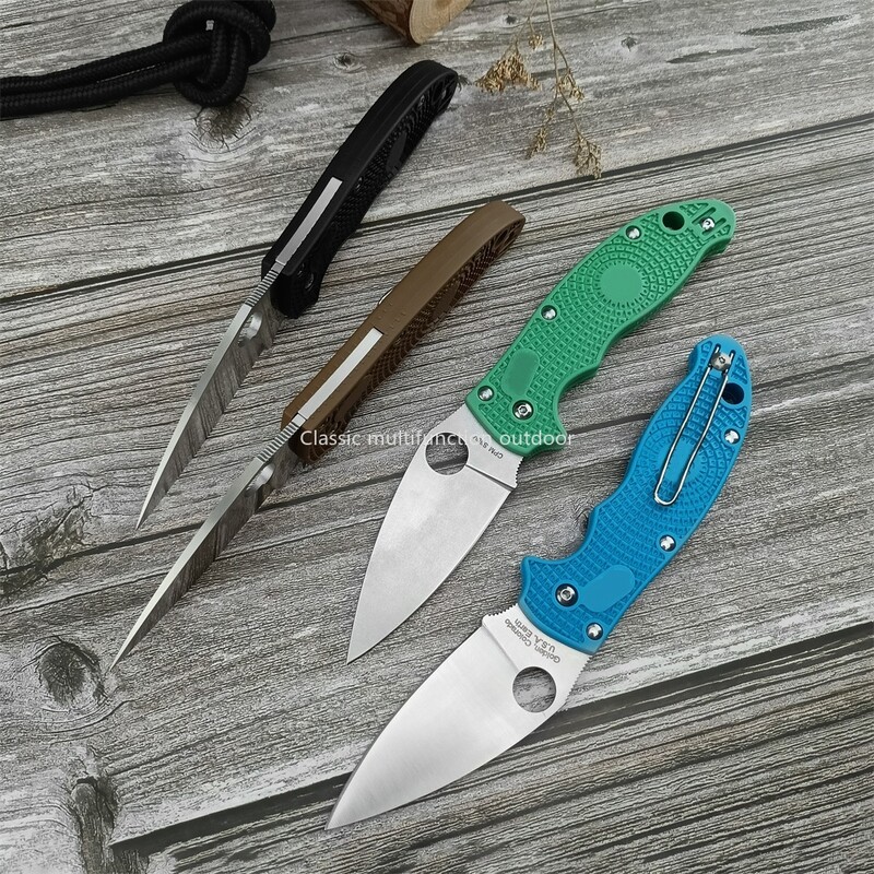 Tactical Manix 2 C101 Sklopivi nož D2 oštrica Drška od najlonskih vlakana Džepni nož za kampiranje Sigurnosni noževi za vanjske aktivnosti EDC Višenamenski alat