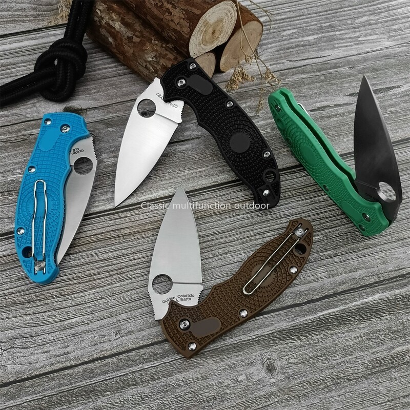 Tactical Manix 2 C101 Sklopivi nož D2 oštrica Drška od najlonskih vlakana Džepni nož za kampiranje Sigurnosni noževi za vanjske aktivnosti EDC Višenamenski alat