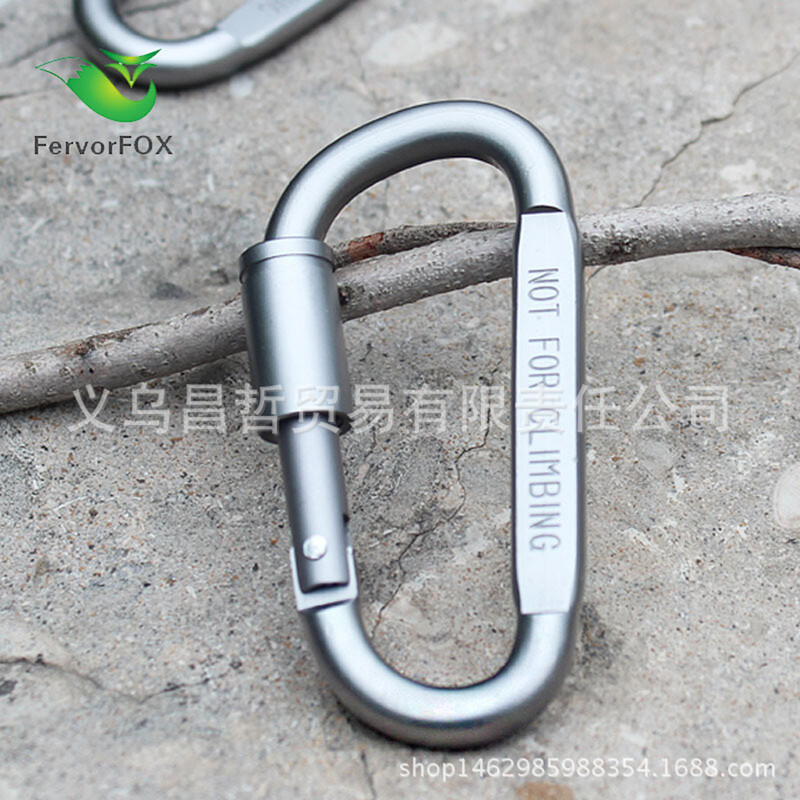 Παρτίδα 1~10 τεμ. Carabiner Travel Kit Εξοπλισμός Κάμπινγκ Κράμα αλουμινίου Survival Gear Camp Mountaineering Hook Carabiner Camping