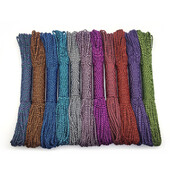 Paracord 550 Paracord izpletņa aukla Virve Mil Spec Type III 7Strand 100FT 31meters kāpšanas kempinga izdzīvošanas aprīkojums