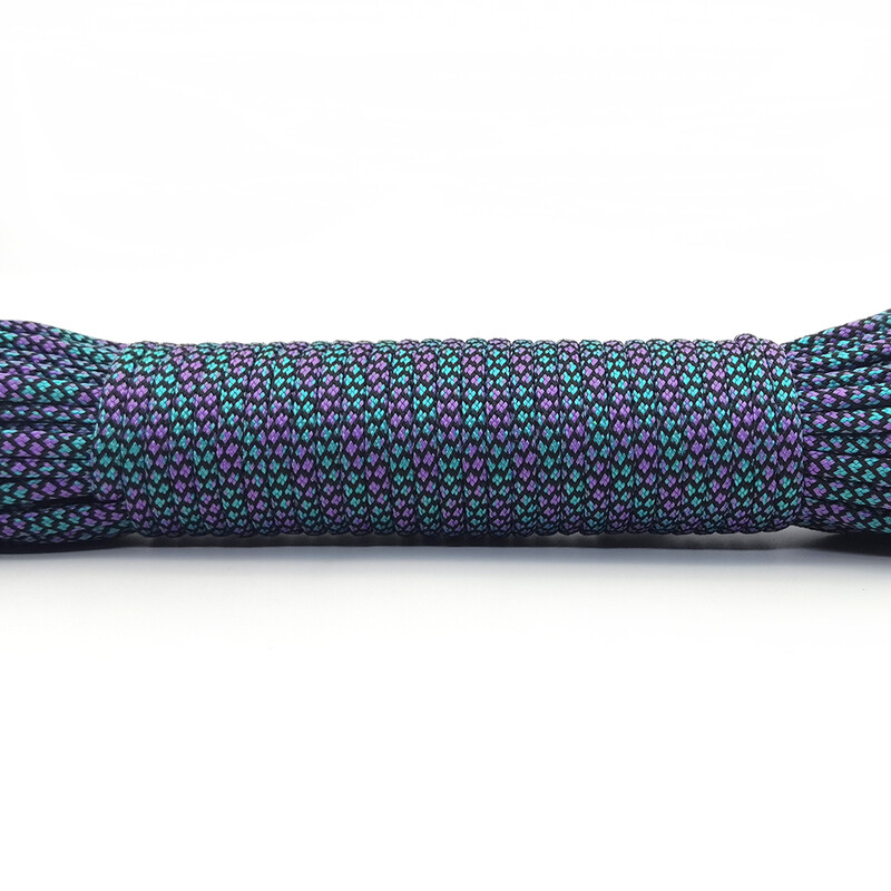 Paracord 550 Paracord izpletņa aukla Virve Mil Spec Type III 7Strand 100FT 31meters kāpšanas kempinga izdzīvošanas aprīkojums