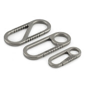 Dodaci za privjesak za ključeve Kopča od legure titana Vanjski EDC džep za alat Brze kuke za kampiranje