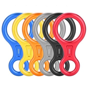 Climbing 35KN Descender Descender Rappel Ring Rock Climbing Gear Climbing 8 Ring for Climbing Outdoor Women Men