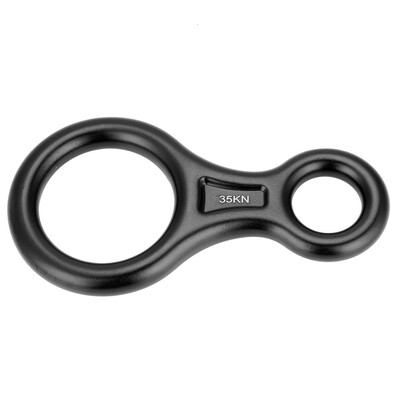 Climbing 35KN Descender Descender Rappel Ring Rock Climbing Gear Climbing 8 Ring for Climbing Outdoor Women Men