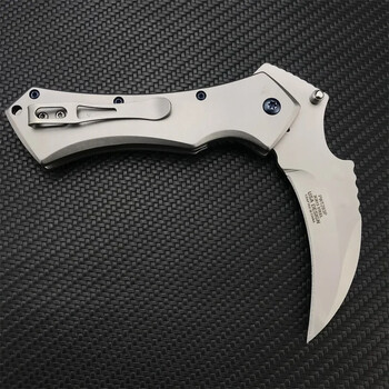 Тактически Wartech Scythe Ninja Folding Blade Claw Knife 420 Steel Death Pocket Karambit Knives Outdoor Camping Hunting EDC Tools