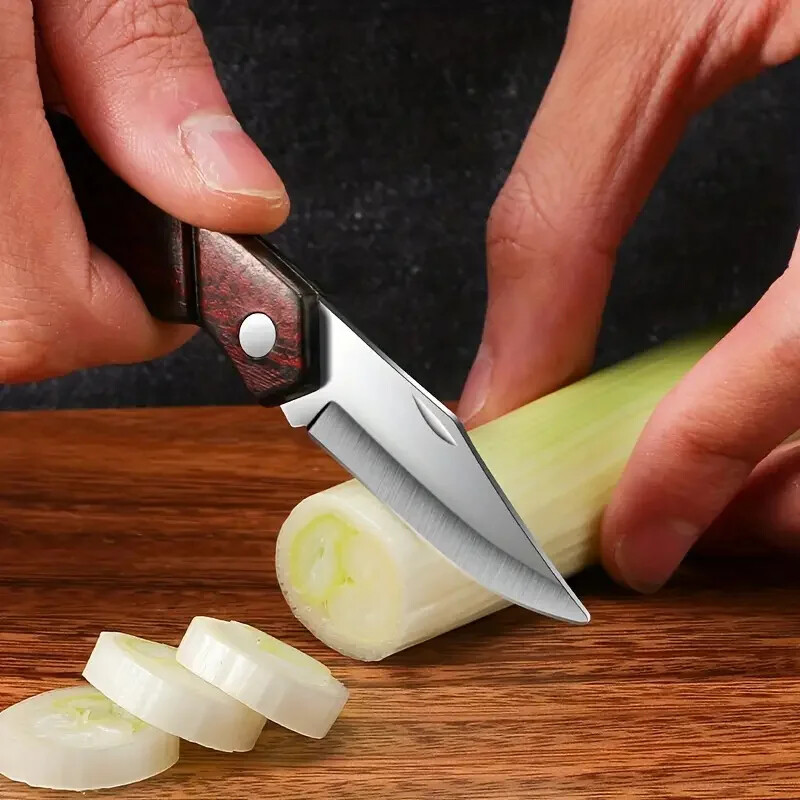 Višestruki mini sklopivi noževi, višenamjenski džepni noževi s drvenim drškama, noževi za voće, noževi za vanjske prostore TB9195