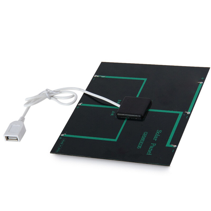 Ηλιακός φορτιστής εξωτερικού χώρου Φορητός γενικός φορτιστής κινητού τηλεφώνου Mp3 Mp4 Μικρός ανεμιστήρας για Survival Camping Πεζοπορία Κιτ έκτακτης ανάγκης