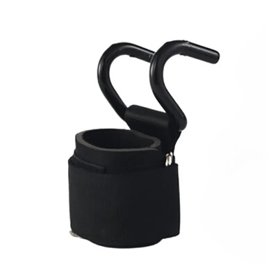 Γάντζος λαβών ανύψωσης βάρους 1 τμχ με περιτυλίγματα καρπού Γυμναστήριο Hand-bar Wrist Strap Fitness Hook Weight Strap Pull-ups Γάντια Power Lifting